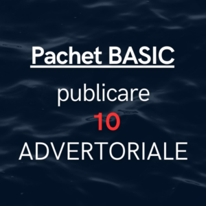 Pachet publicare 10 advertoriale - soluție de promovare online basic