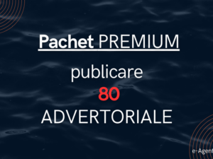 Pachet PREMIUM publicare a 80 advertoriale