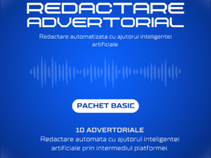 Redactare Advertoriale, Pachet Basic - conținut bine structurat pentru afaceri care vor să își consolideze prezența online.